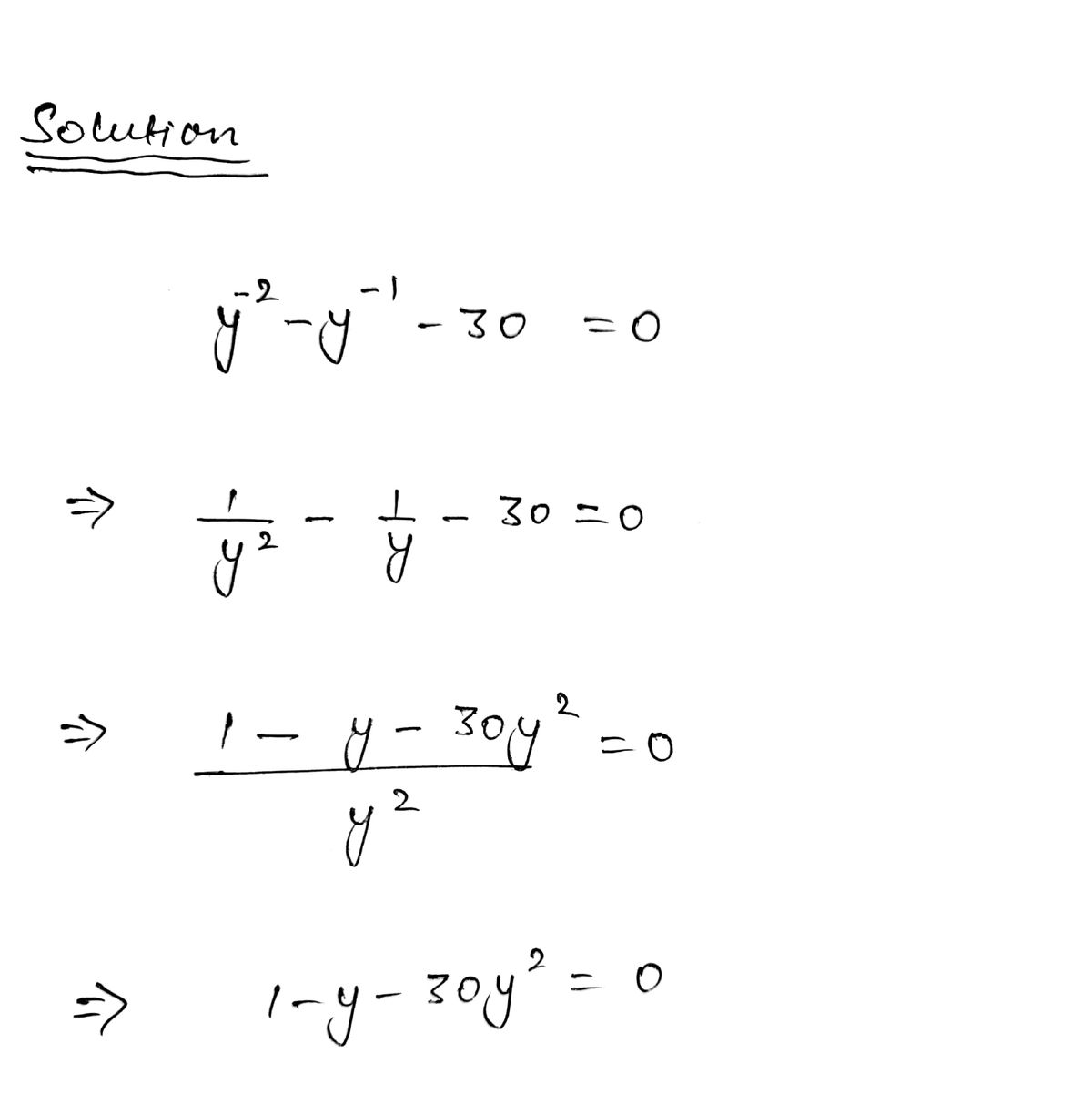 Algebra homework question answer, step 1, image 1